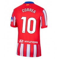 Camisa de time de futebol Atletico Madrid Angel Correa #10 Replicas 1º Equipamento 2024-25 Manga Curta